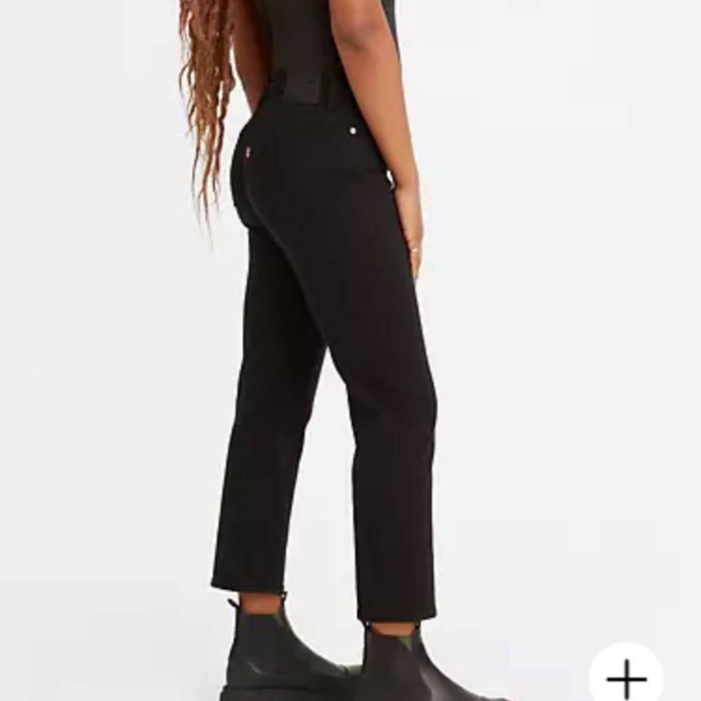 Levi's Black Straight Leg Women's Jeans